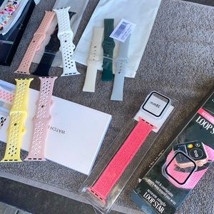 iPhone Watch wristband multiple colors and designs